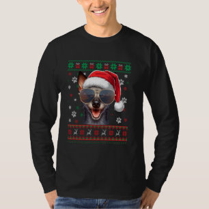 T-shirt Doux moche X mas Père Noël Xoloitzcuintli Chien Ch