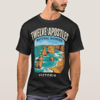 Douze Apôtres Victoria Australie Voyage Vintage 