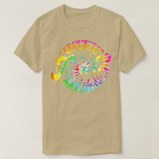 T-shirt Douze Jour Étonnant Je Suis 12 Ans Joyeux Annivers (Design devant)