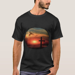 T-shirt Dove and Cross