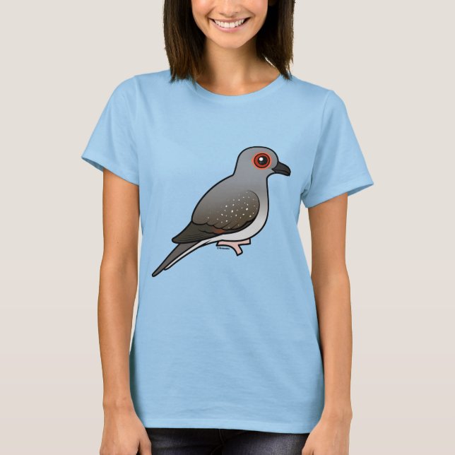 T-shirt Dove de diamant Birdorable (Devant)