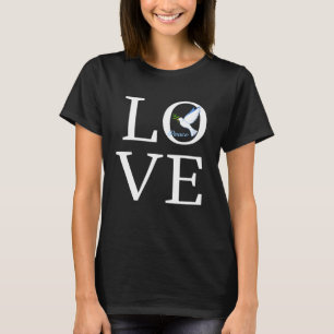 T-shirt Dove De Paix Aimer La Paix Dove