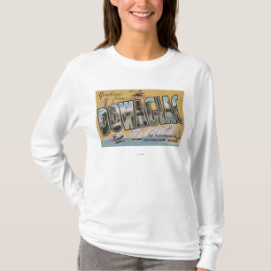 T-shirt Dowagiac, Michigan - grandes scènes de lettre