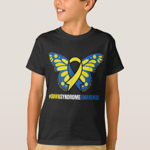 T-shirt Down Syndrome Sensibilisation fière équipe familia