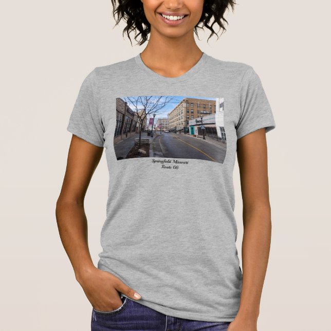 T-shirt Downtown Springfield (Devant)