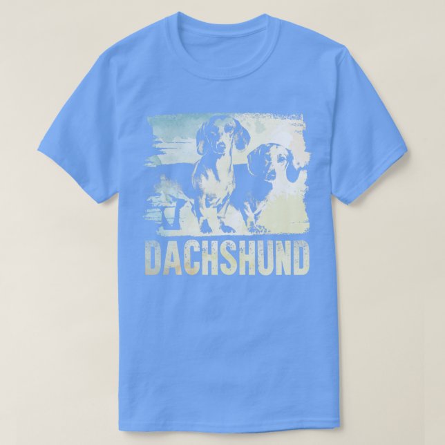 T-shirt Doxie Dachshund (3) (Design devant)