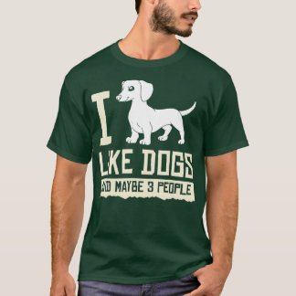 T-shirt Doxie Dachshund Chien Chien Chien Chien Chien Chie