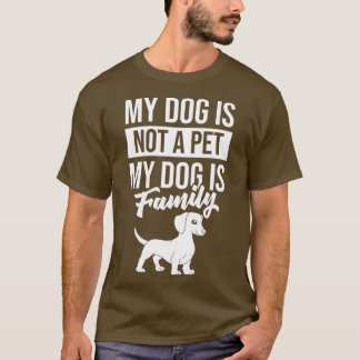 T-shirt Doxie Dachshund Chien Chien Chien Chien Chien Pupp