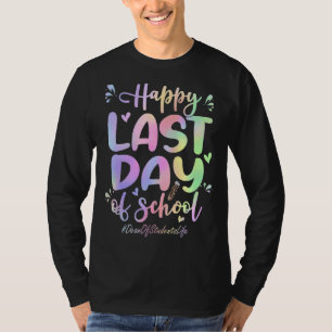 T-shirt Doyen Des Étudiants Joyeux Jour De L'École Tie Dye