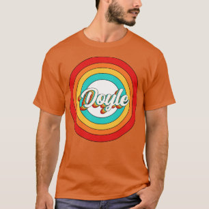 T-shirt Doyle Nom Chemise Vintage Doyle Circle