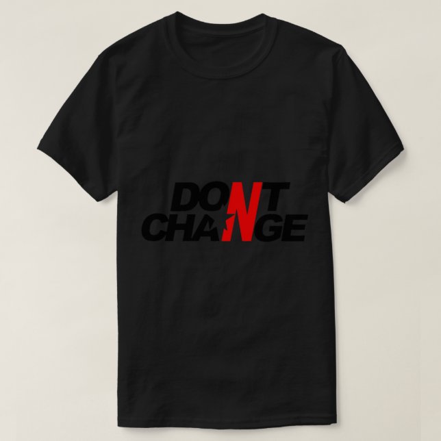 T-SHIRT DPNT CHANGER INX (Design devant)