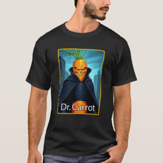 T-shirt Dr Carrot Méchant Végétalien