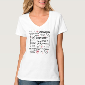 T-shirt Dr Disrespect Violence Speed Momentum