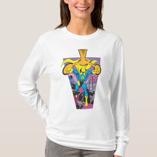 T-shirt Dr. Fate manipule la magie (Devant)