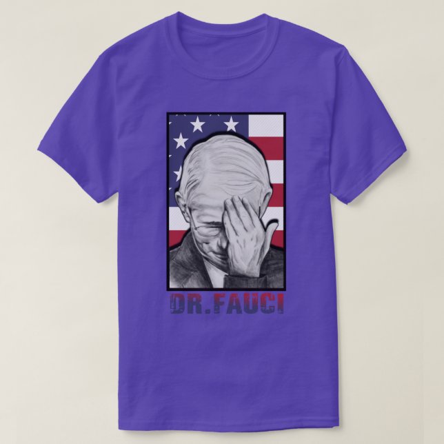T-shirt dr fauci 7 (Design devant)
