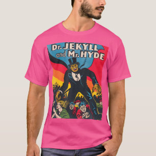 T-shirt Dr Jekyll M. Hyde Art - Retro Halloween Monst