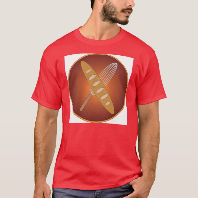 T-shirt Dr. JPEG de pâtisseries (Devant)