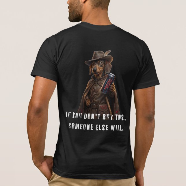 T-shirt Dr. Piper, "Prenez le Punch" (Dos)