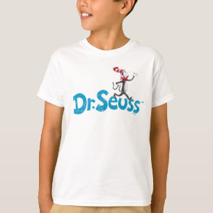 T-shirt Dr. Seuss Chapeau melon et bottes de cuir Logo v