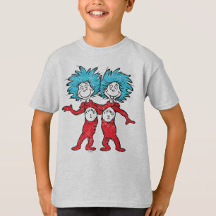 T-shirt Dr Seuss Chose 1, Chose 2 Assis