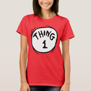T-shirt Dr. Seuss Chose Un Chose Deux - Chose Un