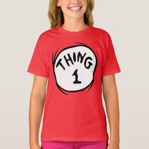 T-shirt Dr. Seuss Chose Un Chose Deux - Chose Un