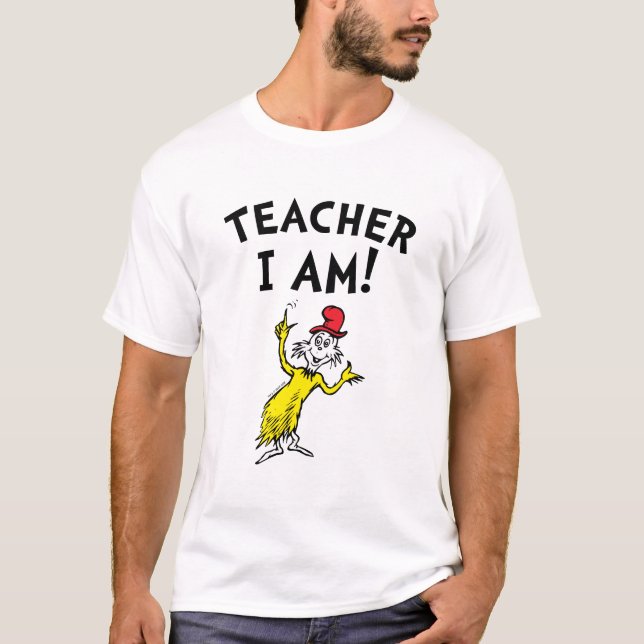 T-shirt Dr Seuss | Enseignant Je Suis ! (Devant)