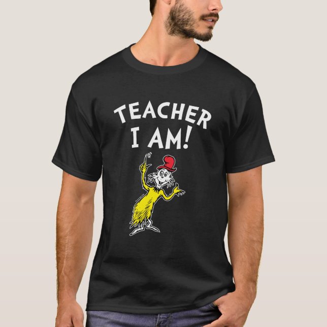 T-shirt Dr Seuss | Enseignant Je Suis ! (Devant)