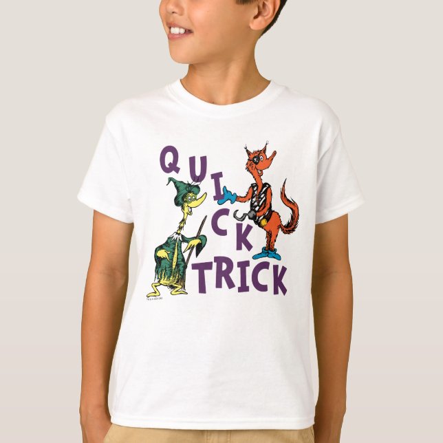 T-shirt Dr Seuss | Graphique d'Halloween en raccourci (Devant)