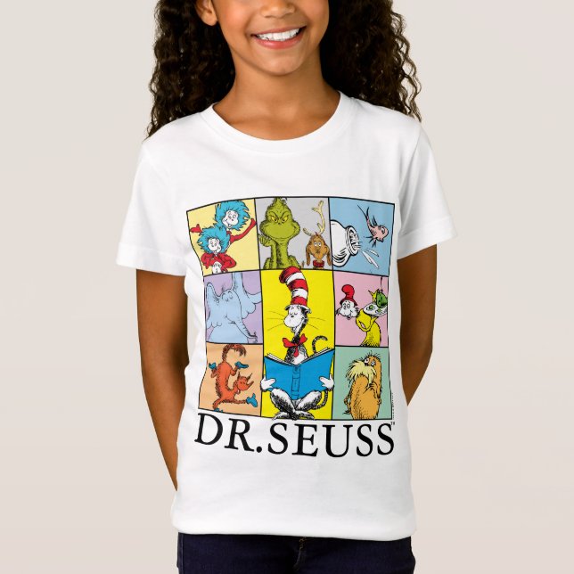 T-Shirt Dr Seuss | Graphique Histoires (Devant)