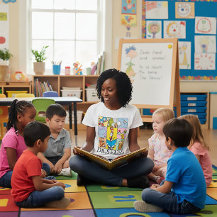 T-shirt Dr Seuss   Graphique Histoires