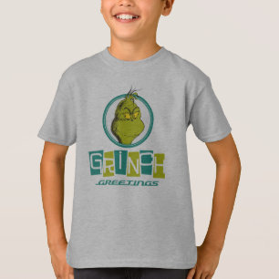 T-shirt Dr. Seuss   Grinch Greetings