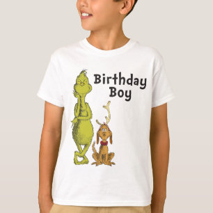 T-shirt Dr. Seuss Grinch Hiver Anniversaire