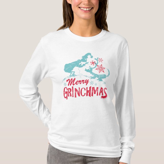 T-shirt Dr Seuss | Grinch - Joyeux Grinchmas (Devant)
