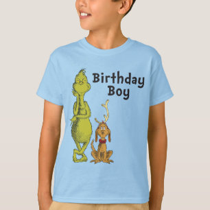 T-shirt Dr Seuss Grinch Winter Birday