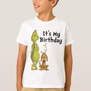 T-shirt Dr Seuss Grinch Winter Birday