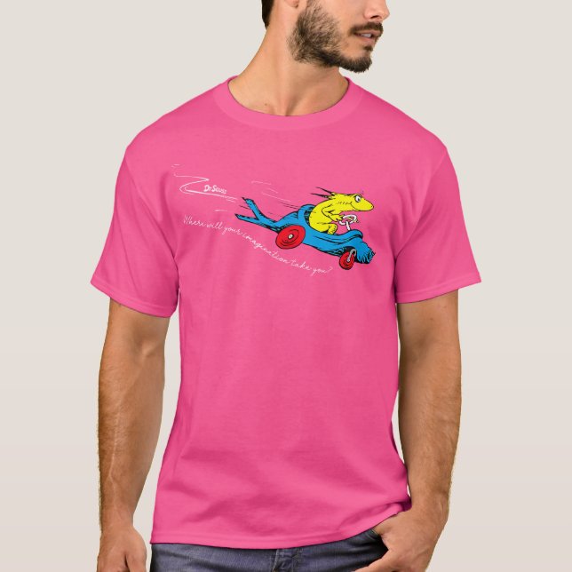 T-shirt Dr. Seuss Imagination Vous Prend (Devant)