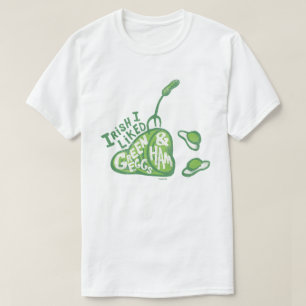T-shirt Dr Seuss   Irlandais J'aimais les oeufs verts et l