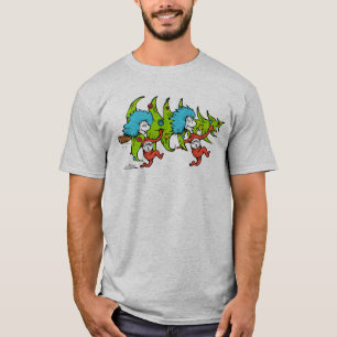 T-shirt Dr. Seuss   Le Grinch   Chose 1 Chose 2 Noël