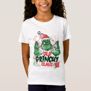 T-Shirt Dr. Seuss   Le vieux Grinch Noël