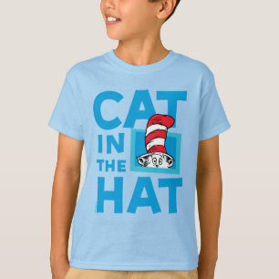 T-shirt Dr. Seuss Logo du Chat dans le Chapeau