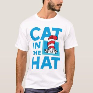T-shirt Dr. Seuss Logo du Chat dans le Chapeau