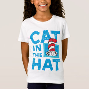 T-Shirt Dr. Seuss Logo du Chat dans le Chapeau