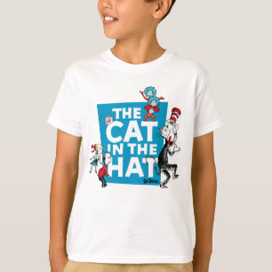 T-shirt Dr. Seuss Logo du Chat dans le Chapeau - Personn