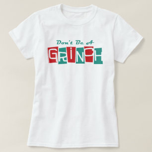 T-shirt Dr Seuss   Ne soyez pas un Grinch