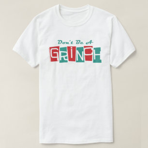 T-shirt Dr. Seuss Ne soyez pas un Grinch