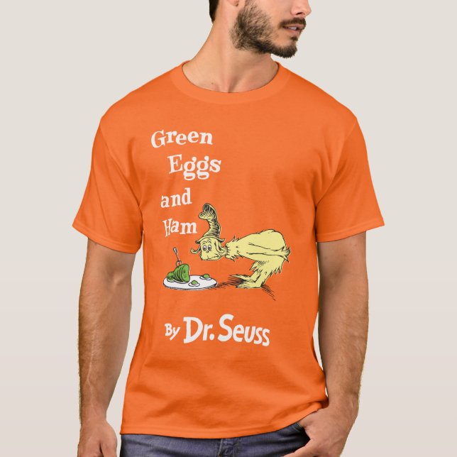 T-shirt Dr Seuss | Oeufs verts et jambon (Devant)