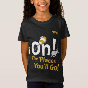 T-Shirt Dr Seuss   Oh, les endroits où vous irez ! Retro
