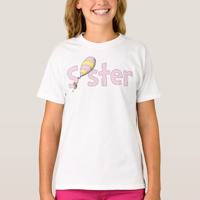T-shirt Dr. Seuss Oh The Places You’ll Go Sister (Devant)