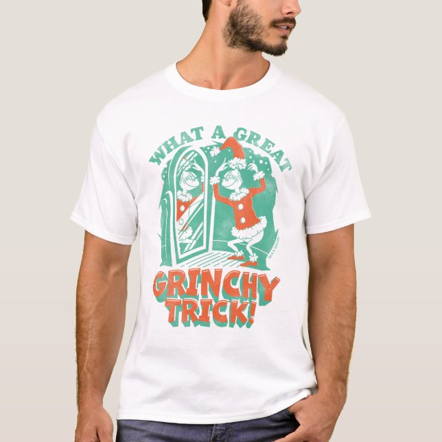 T-shirt Dr Seuss | Quelle belle petite queue de Grinchy ! (Devant)